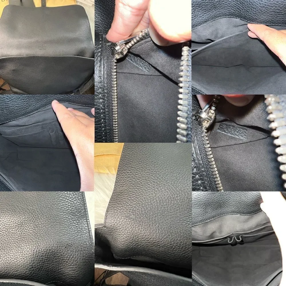 LOUIS vuitton marius taurillon leather messenger bag